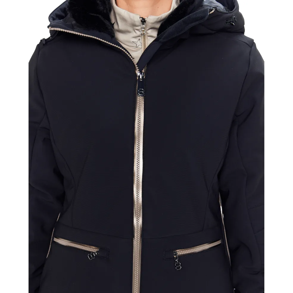 8848 Altitude Vienna softshell winterjas dames black