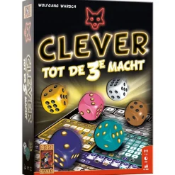 999 Games Clever tot de 3e macht dobbelspel