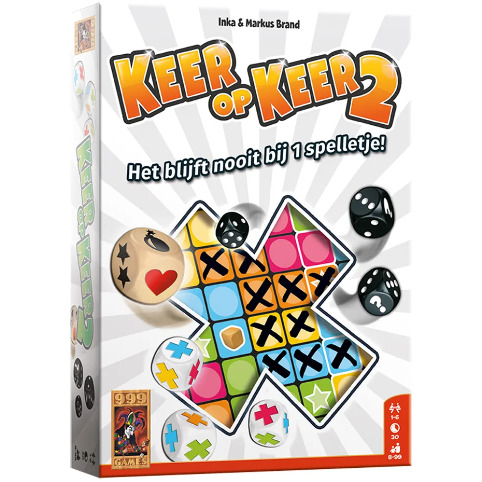 999 Games Keer op Keer 2 dobbelspel