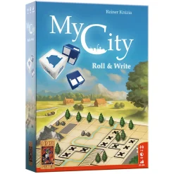 999 Games  My City Roll & Write dobbelspel