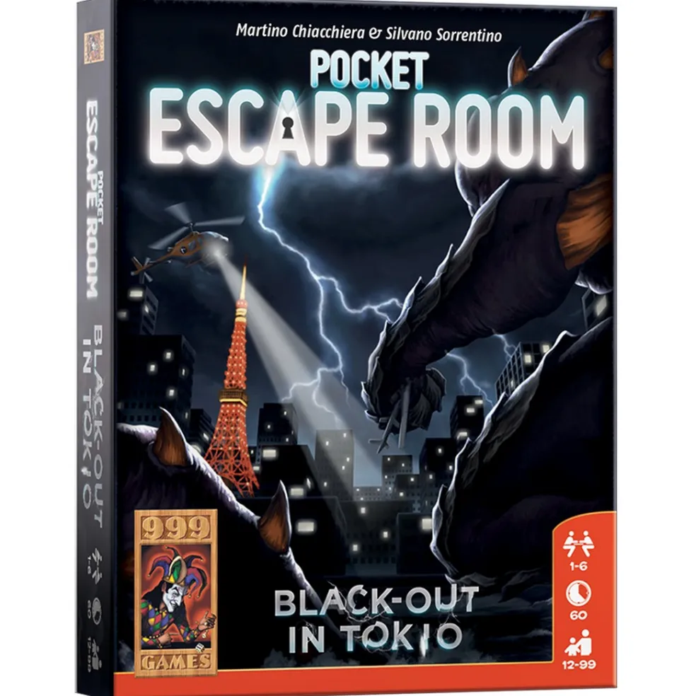 999 Games Pocket Escape Room: Black-out in Tokio