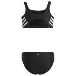 Adidas 3 Stripes bikini junior black white