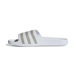 Adidas Adilette Aqua slippers cloud white platinum metallic