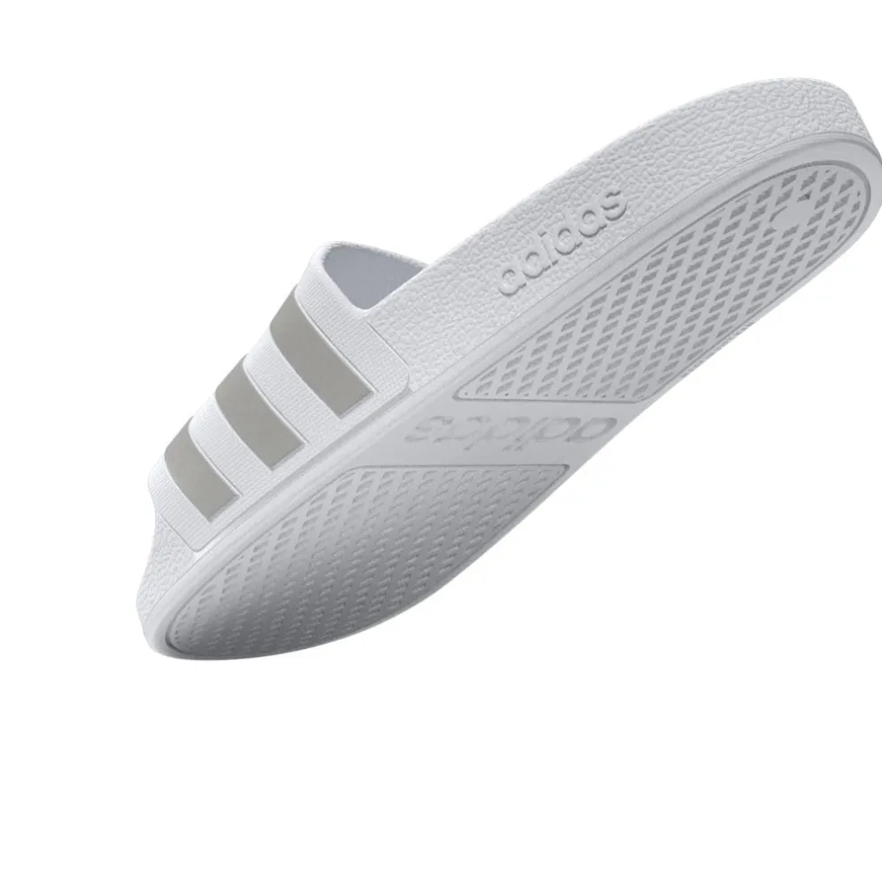 Adidas Adilette Aqua slippers cloud white platinum metallic