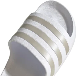 Adidas Adilette Aqua slippers cloud white platinum metallic