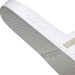 Adidas Adilette Aqua slippers cloud white platinum metallic