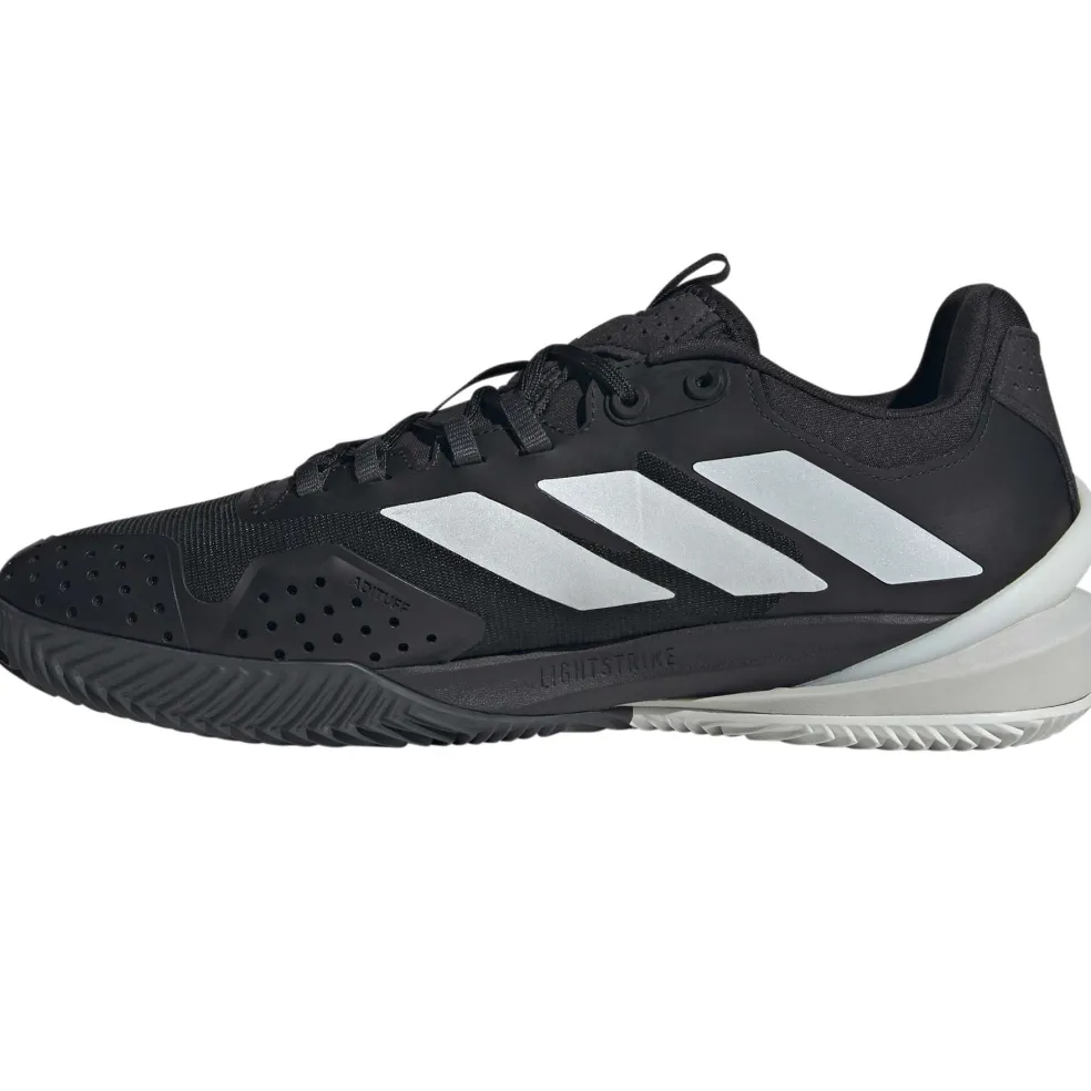 Adidas Adizero Cybersonic 2 Clay tennisschoenen heren core black zero metalic carbon