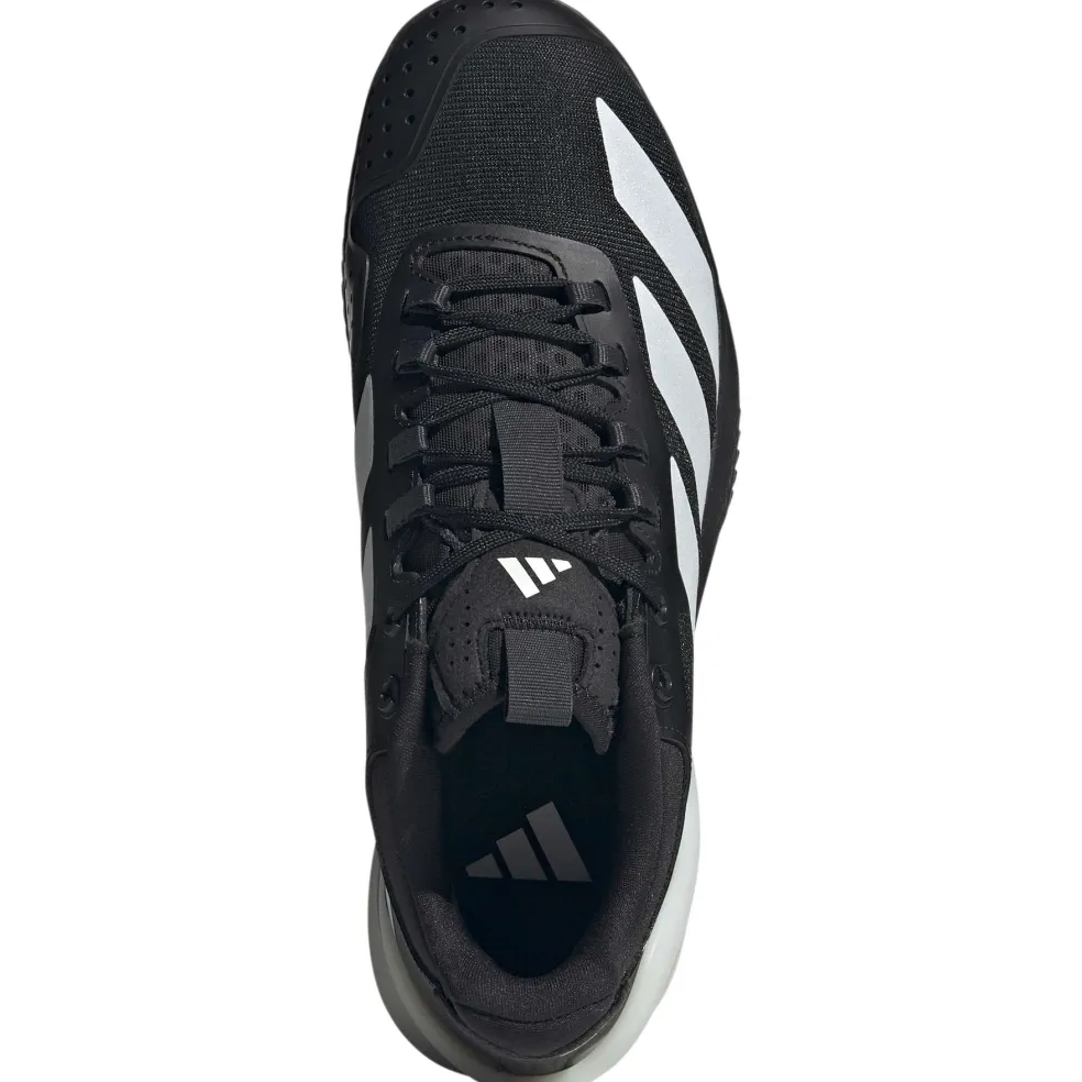 Adidas Adizero Cybersonic 2 Clay tennisschoenen heren core black zero metalic carbon
