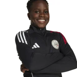 Adidas Ajax Tiro 25 trainingsshirt junior black white bold red