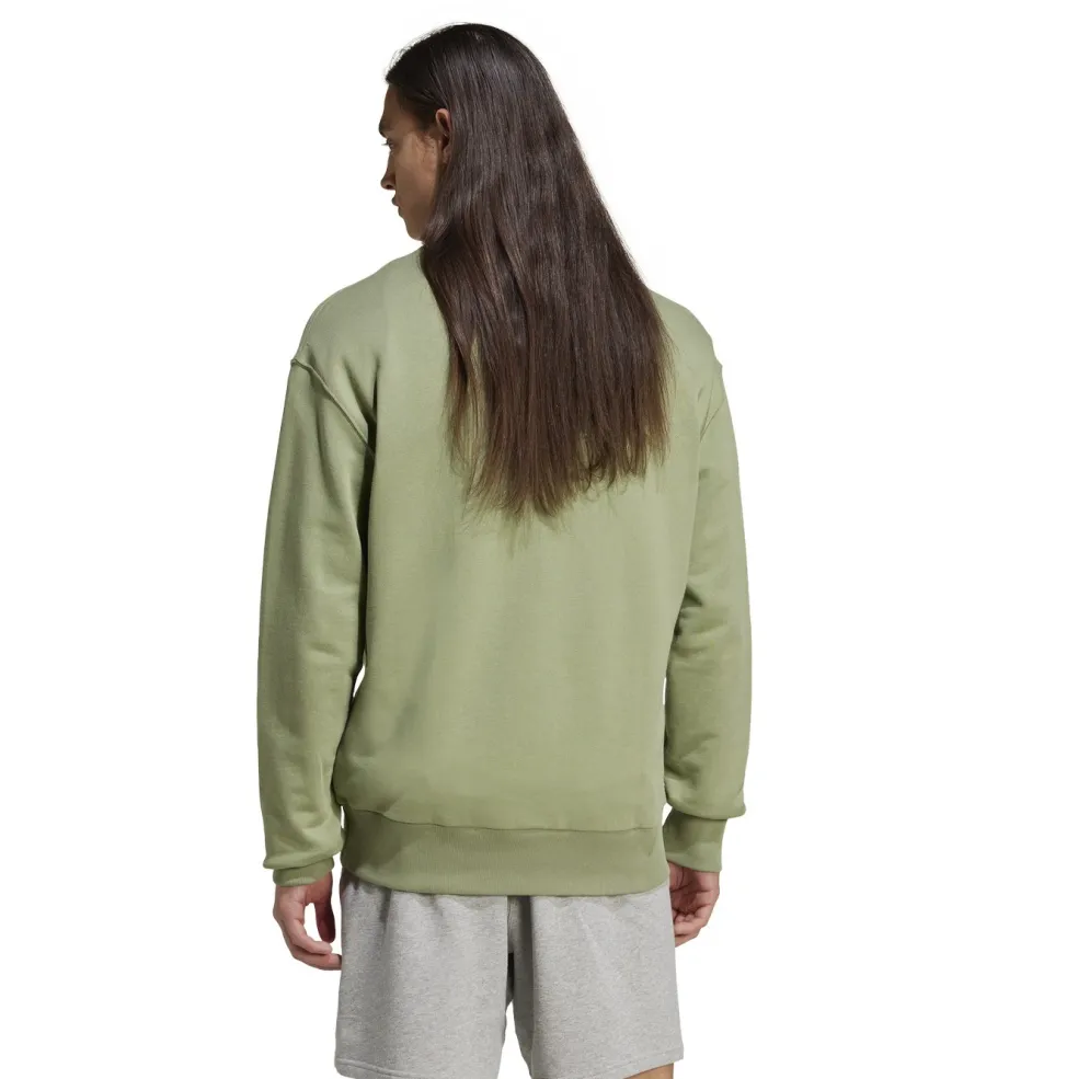Adidas ALL SZN French Terry Crew sweater heren tent green