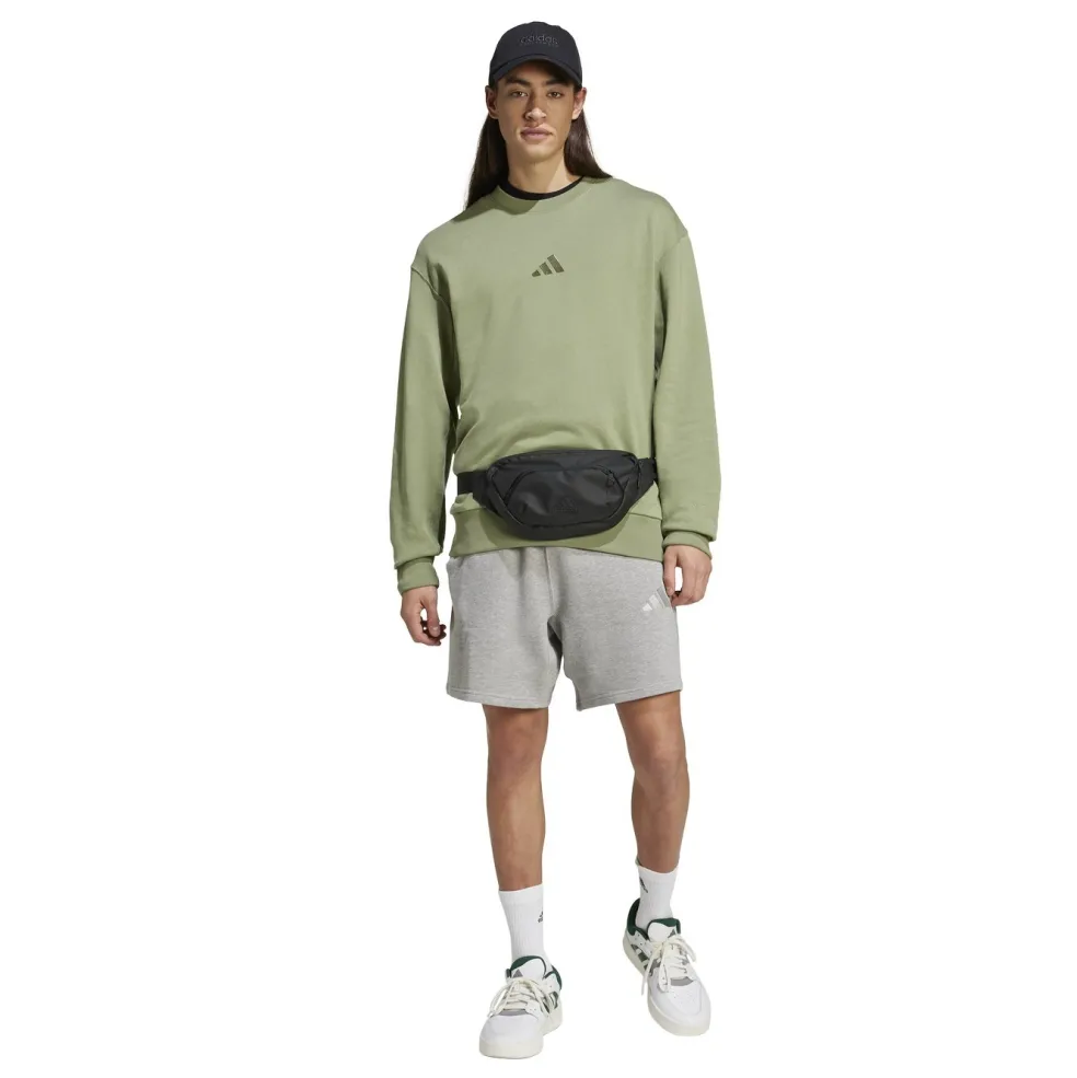 Adidas ALL SZN French Terry Crew sweater heren tent green