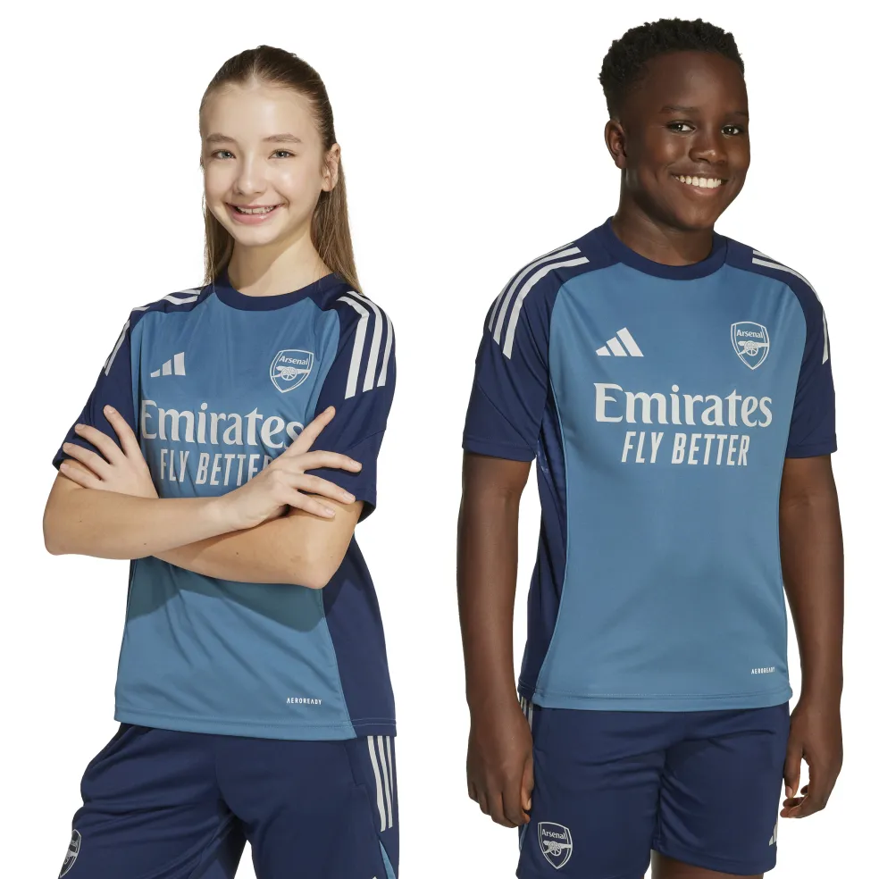Adidas Arsenal voetbalshirt Tiro 25 junior blanch blue