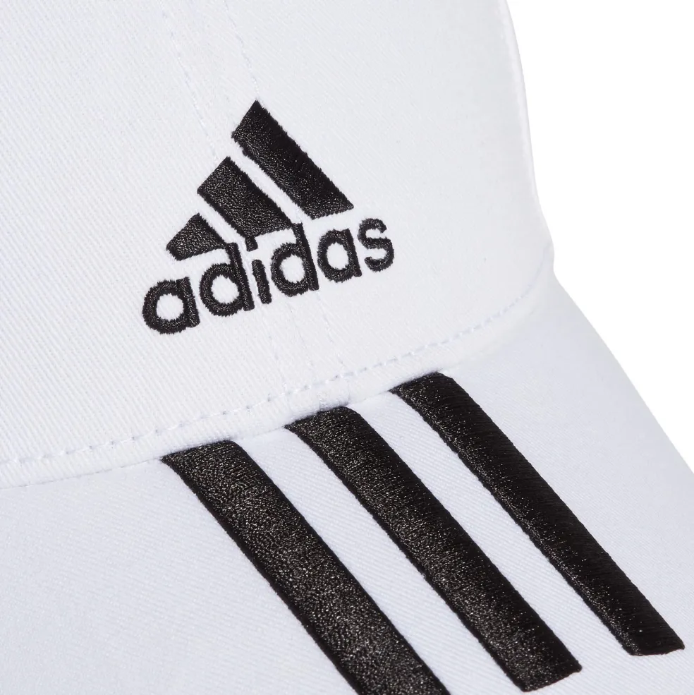 Adidas Baseball 3-Stripes Twill tennispet white