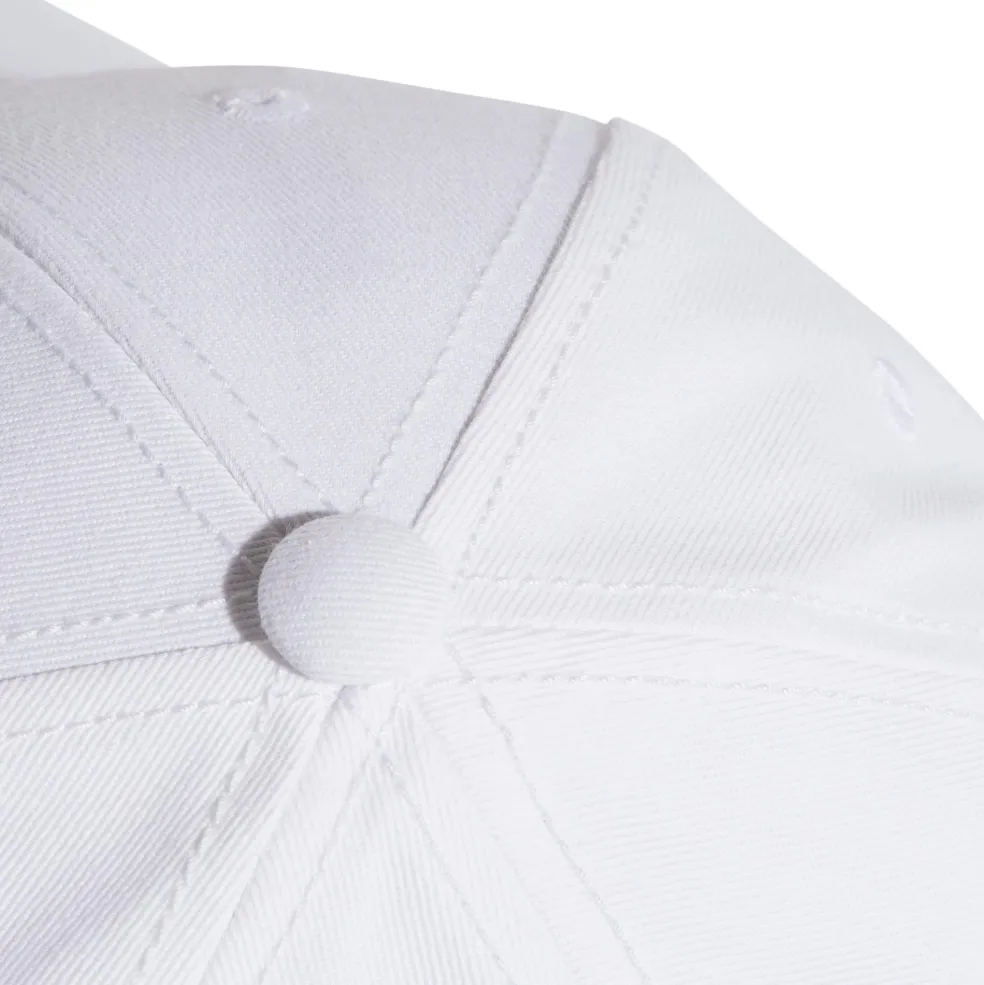 Adidas Baseball 3-Stripes Twill tennispet white