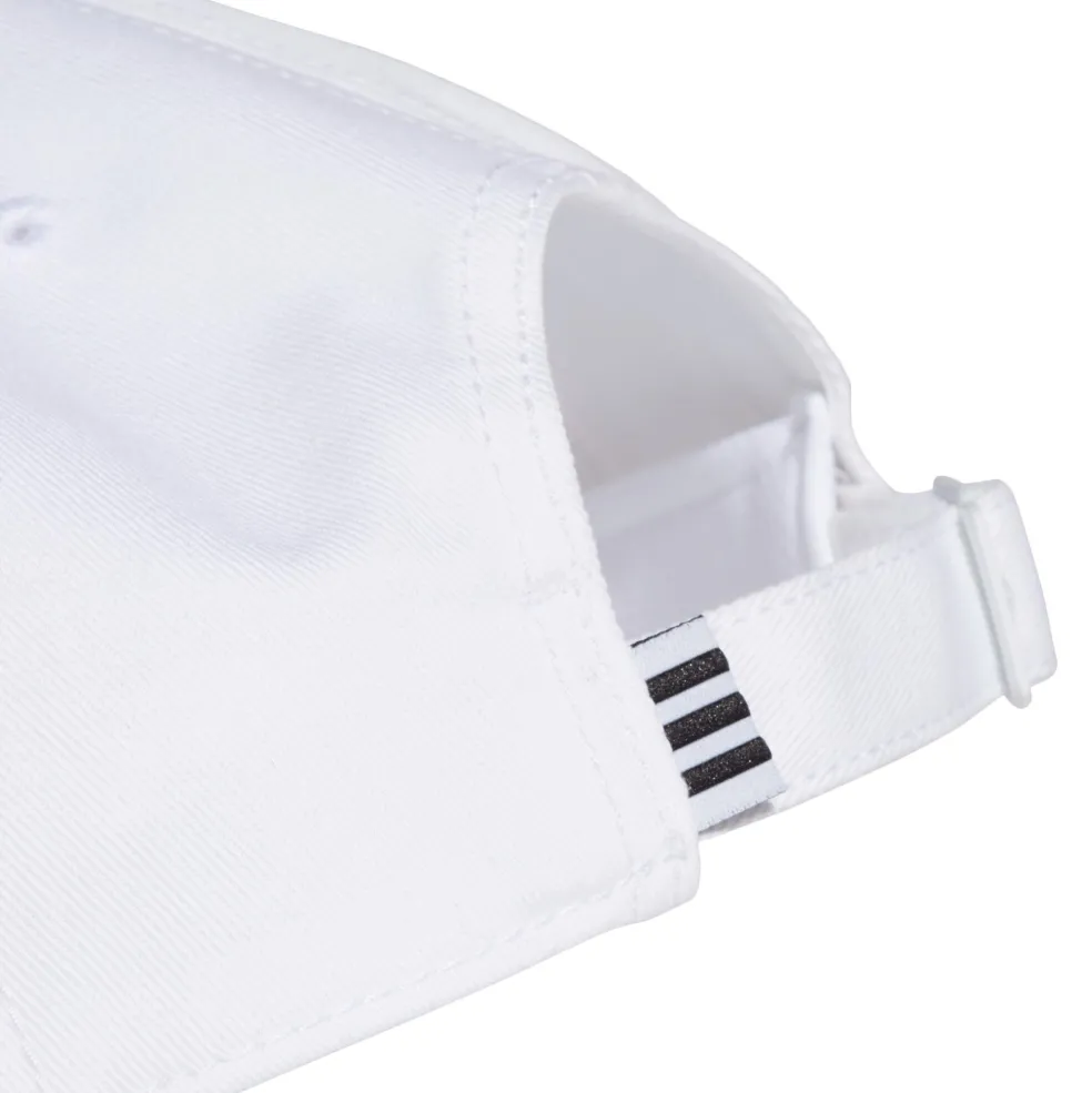 Adidas Baseball 3-Stripes Twill tennispet white - L
