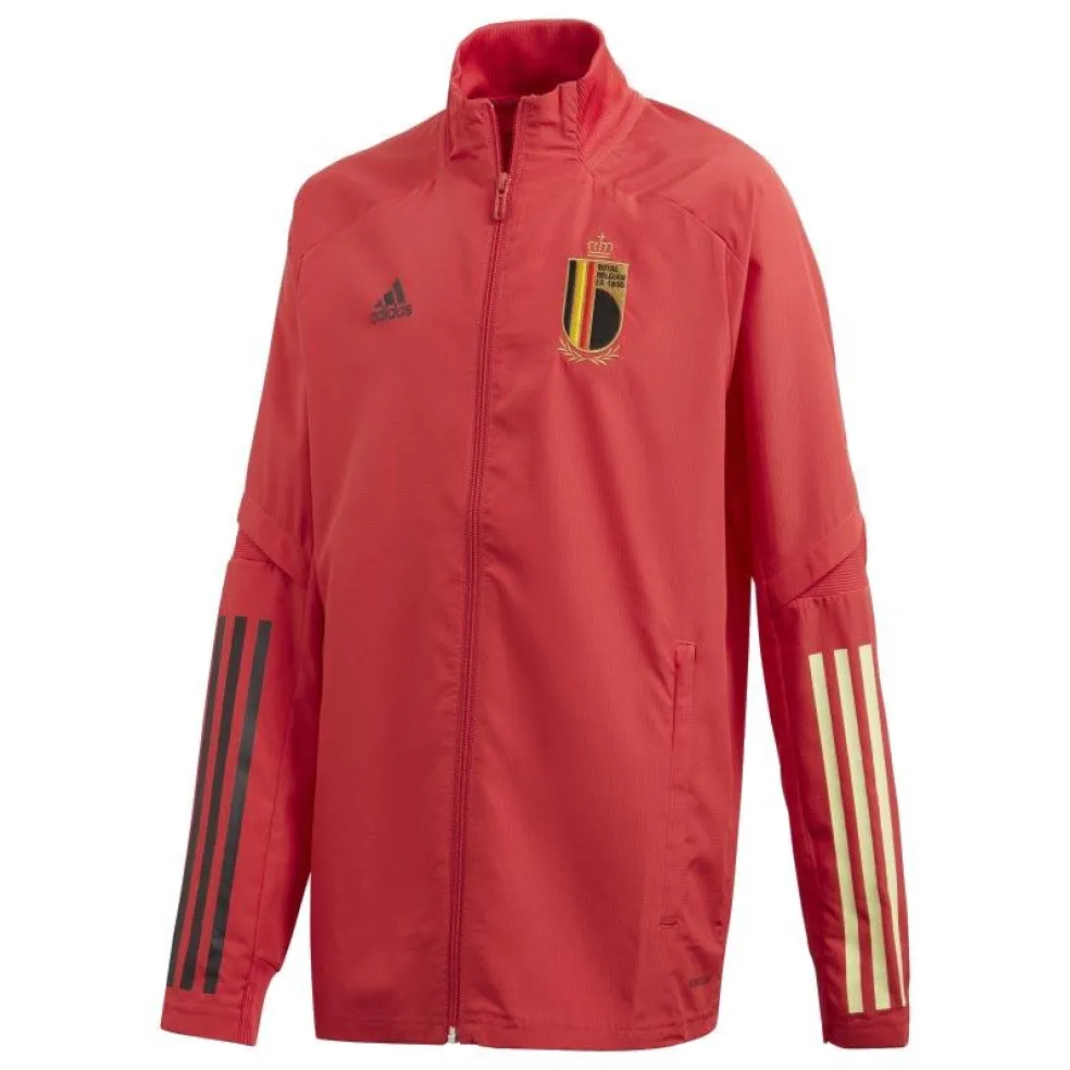 Adidas België presentation trainingsjack junior glory red