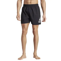 Adidas Big Logo CLX zwembroek heren black white
