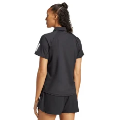 Adidas Club Climacool 3-Stripes tennispolo dames black