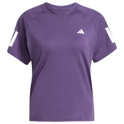 Adidas Club 3-Stripes Climacool tennisshirt dames  burgundy