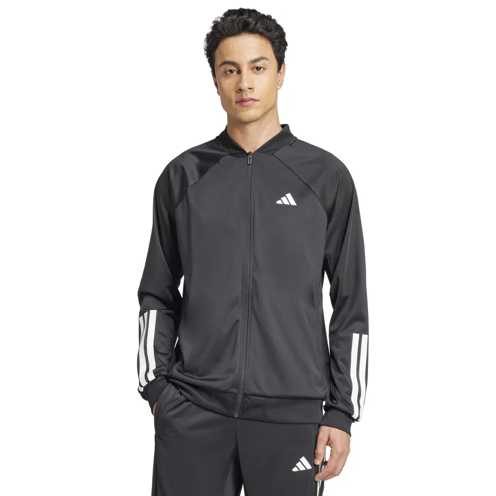 Adidas Club 3-stripes knitted trainingsjack heren black