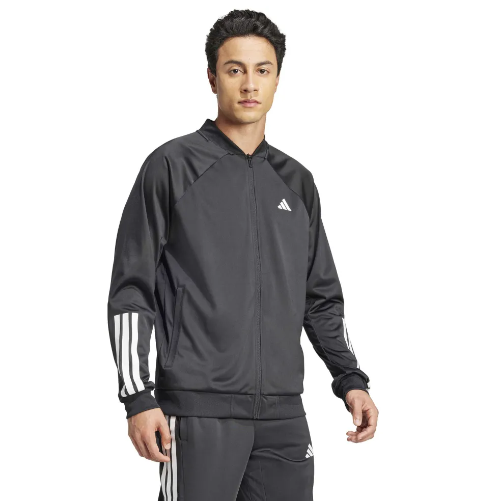 Adidas Club 3-stripes knitted trainingsjack heren black