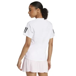 Adidas Club 3-stripes tennisshirt dames white
