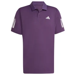 Adidas Club 3-Stripes tennispolo heren aurora plum