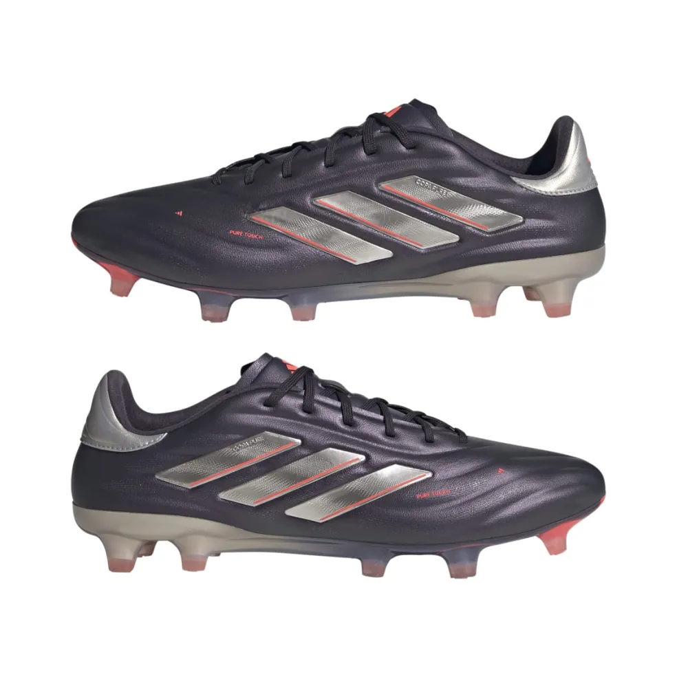 Adidas Copa Pure 2 Elite FG voetbalschoenen aurora black platinum metallic turbo