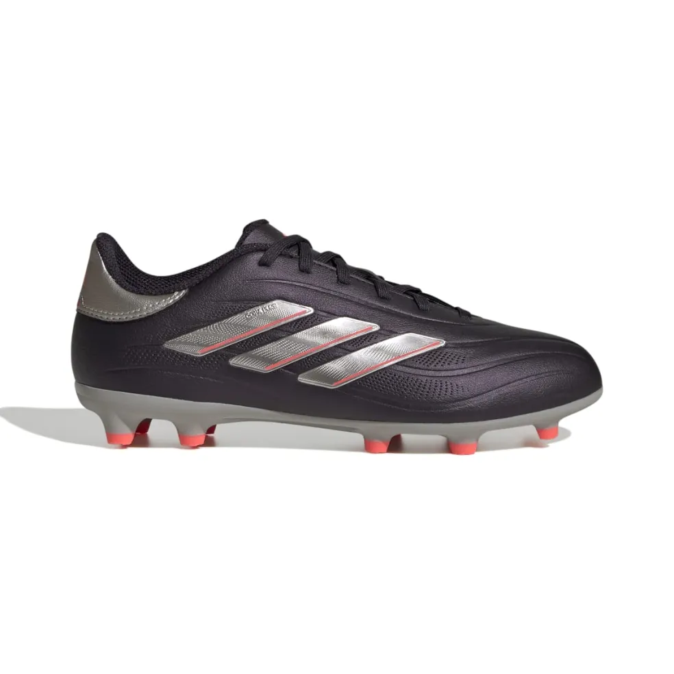 Adidas Copa Pure 2 League FG voetbalschoenen junior aurora black platinum metallic turbo