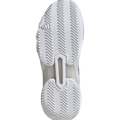 Adidas Courtjam Control 3 Clay tennisschoenen dames cloud white silver metallic grey one