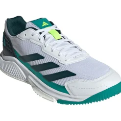 Adidas Courtquick padelschoenen heren cloud white cloud white aurora ivy