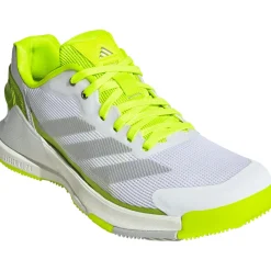 Adidas Crazyquick Lightstrike padelschoenen dames lucid lemon wonder silver silver metallic