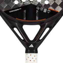 Adidas Cross IT 3.4 padel racket black solar orange white