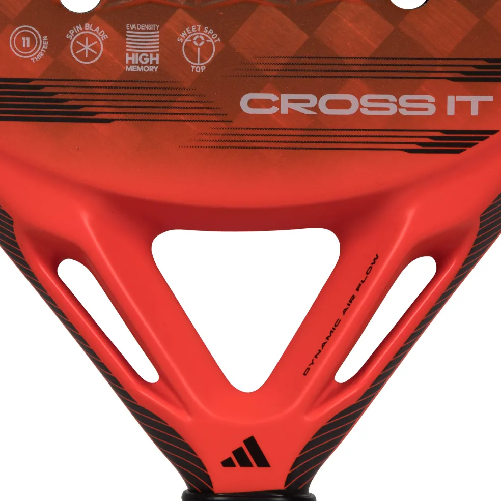 Adidas Cross It padel racket red