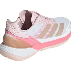 Adidas Defiant Speed 2 padelschoenen dames white pink