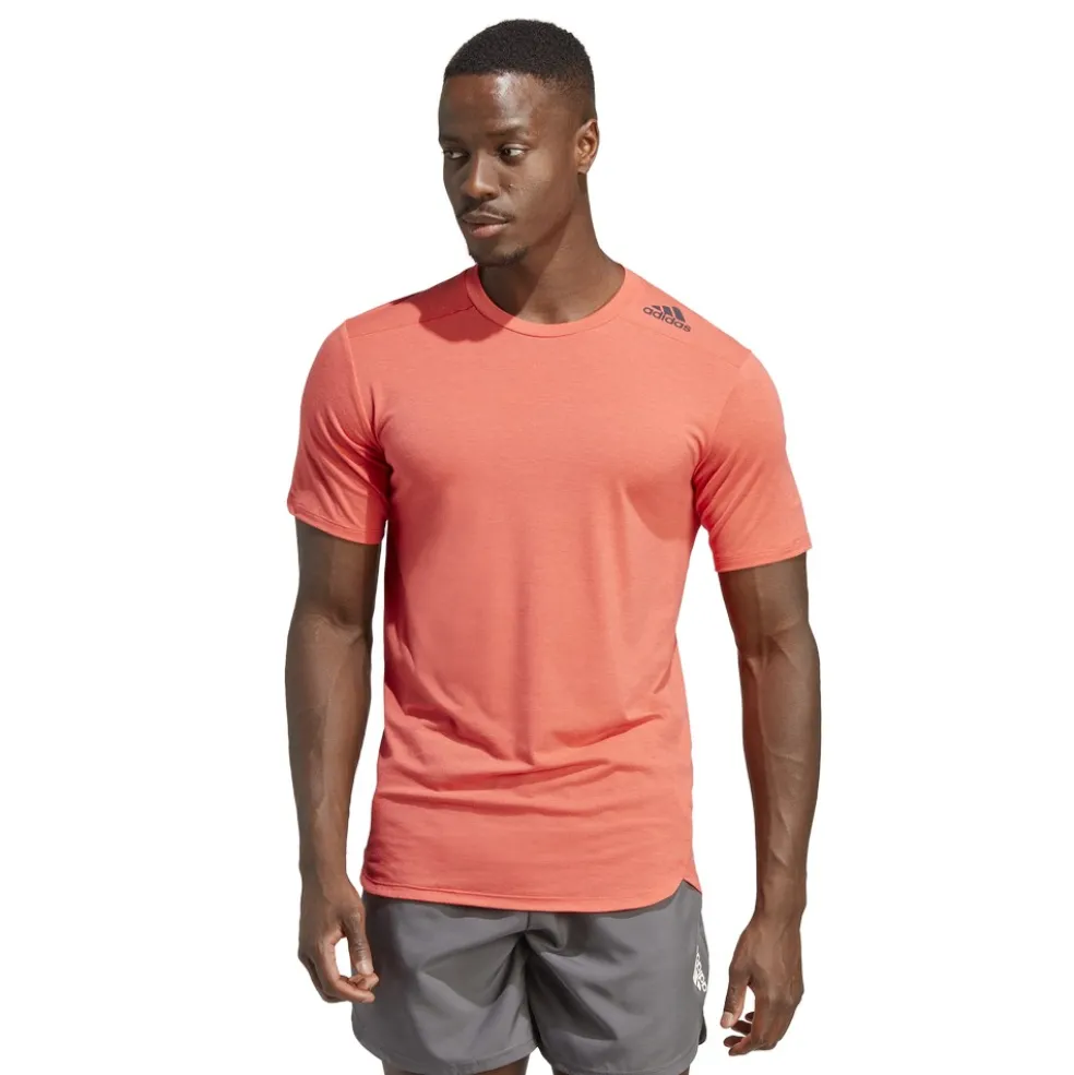 Adidas Designed For Training trainingsshirt heren bright red