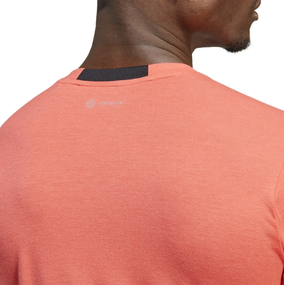 Adidas Designed For Training trainingsshirt heren bright red