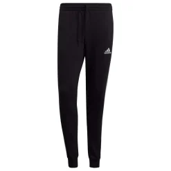 Adidas Essentials Fleece 3-Stripes joggingbroek heren black