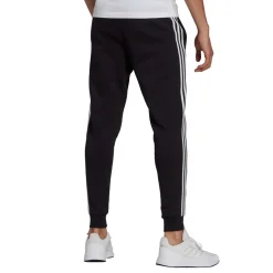 Adidas Essentials Fleece 3-Stripes joggingbroek heren black