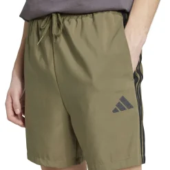 Adidas Essentials 3-stripes Chelsea short heren olive strata black
