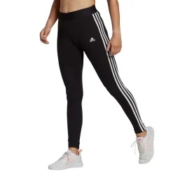 Adidas Essentials 3-Stripes sportlegging dames black  white