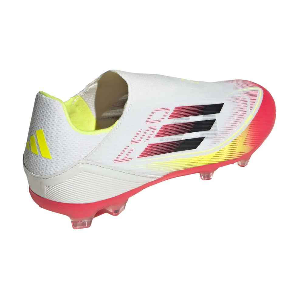 Adidas F50 League FG MG voetbalschoenen heren cloud white core black solar yellow