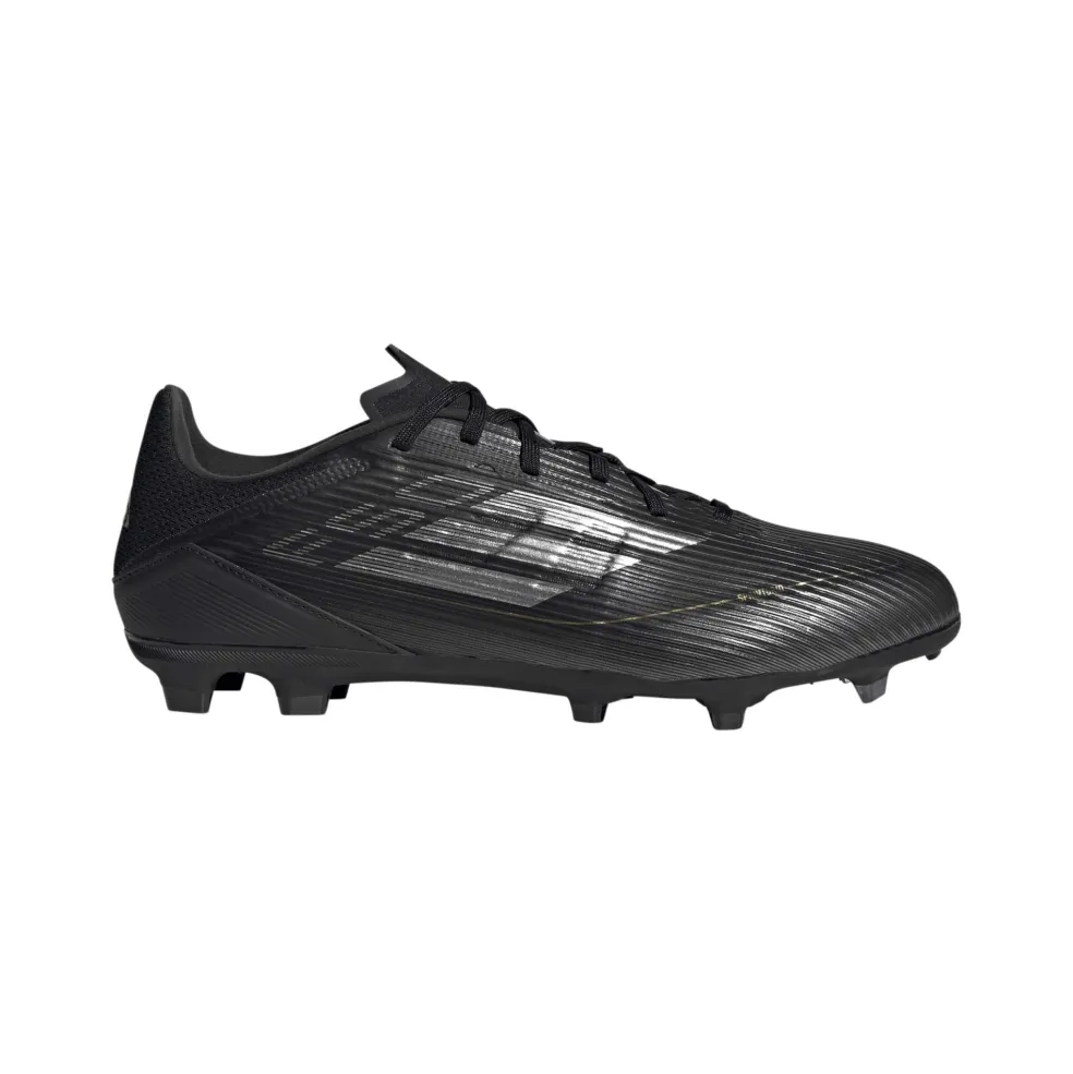 Adidas F50 League FG MG voetbalschoenen heren core black iron metallic gold metallic