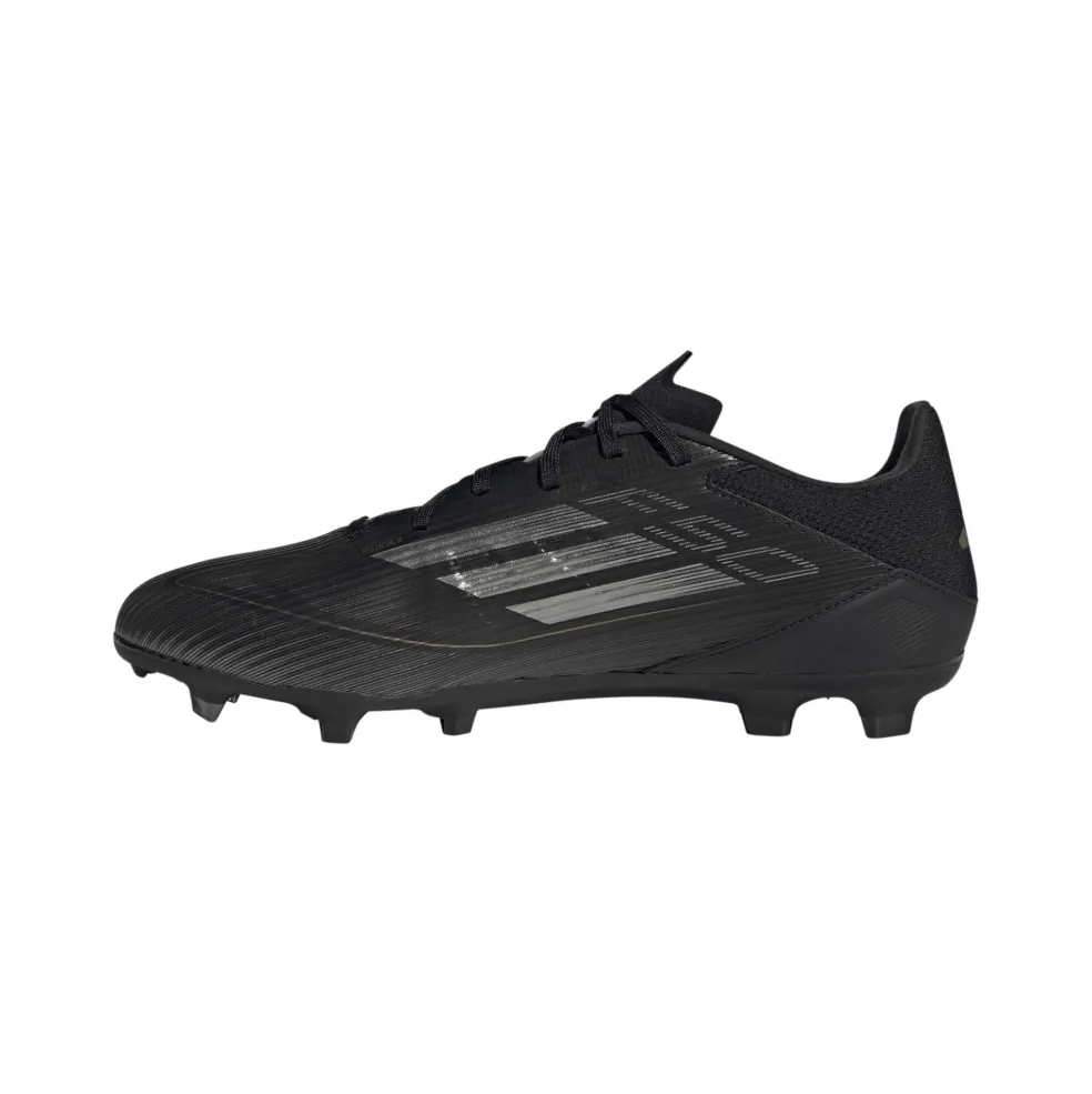 Adidas F50 League FG MG voetbalschoenen heren core black iron metallic gold metallic