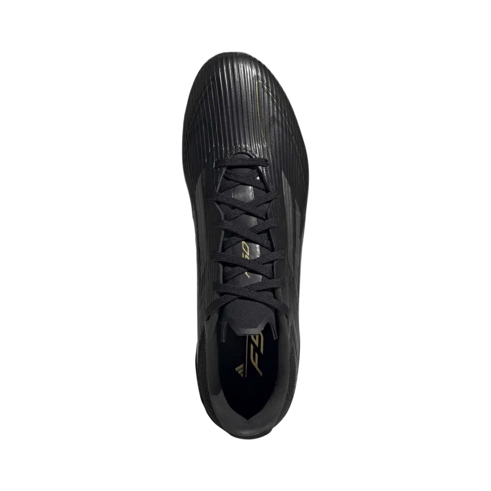 Adidas F50 League FG MG voetbalschoenen heren core black iron metallic gold metallic