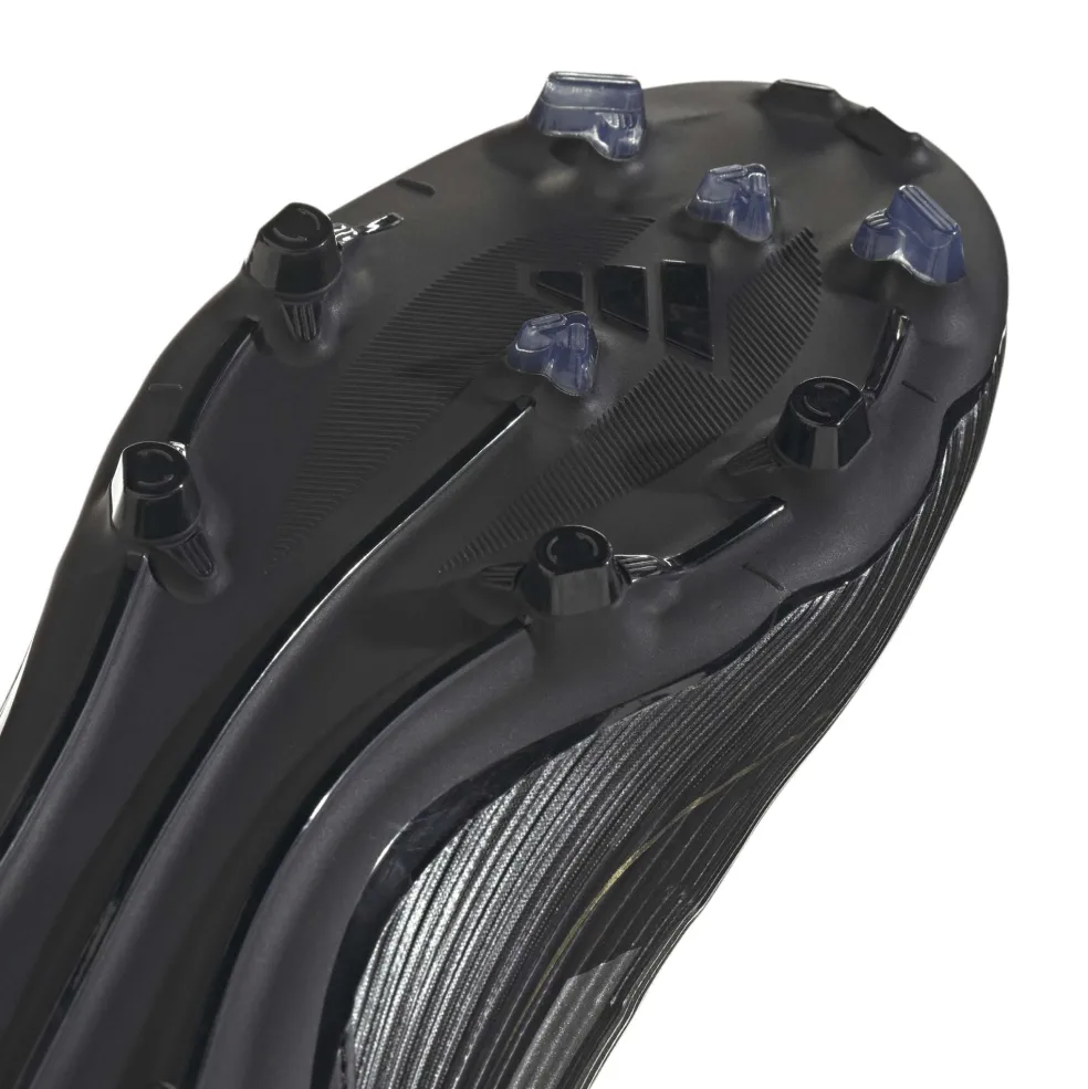 Adidas F50 League FG MG voetbalschoenen heren core black iron metallic gold metallic