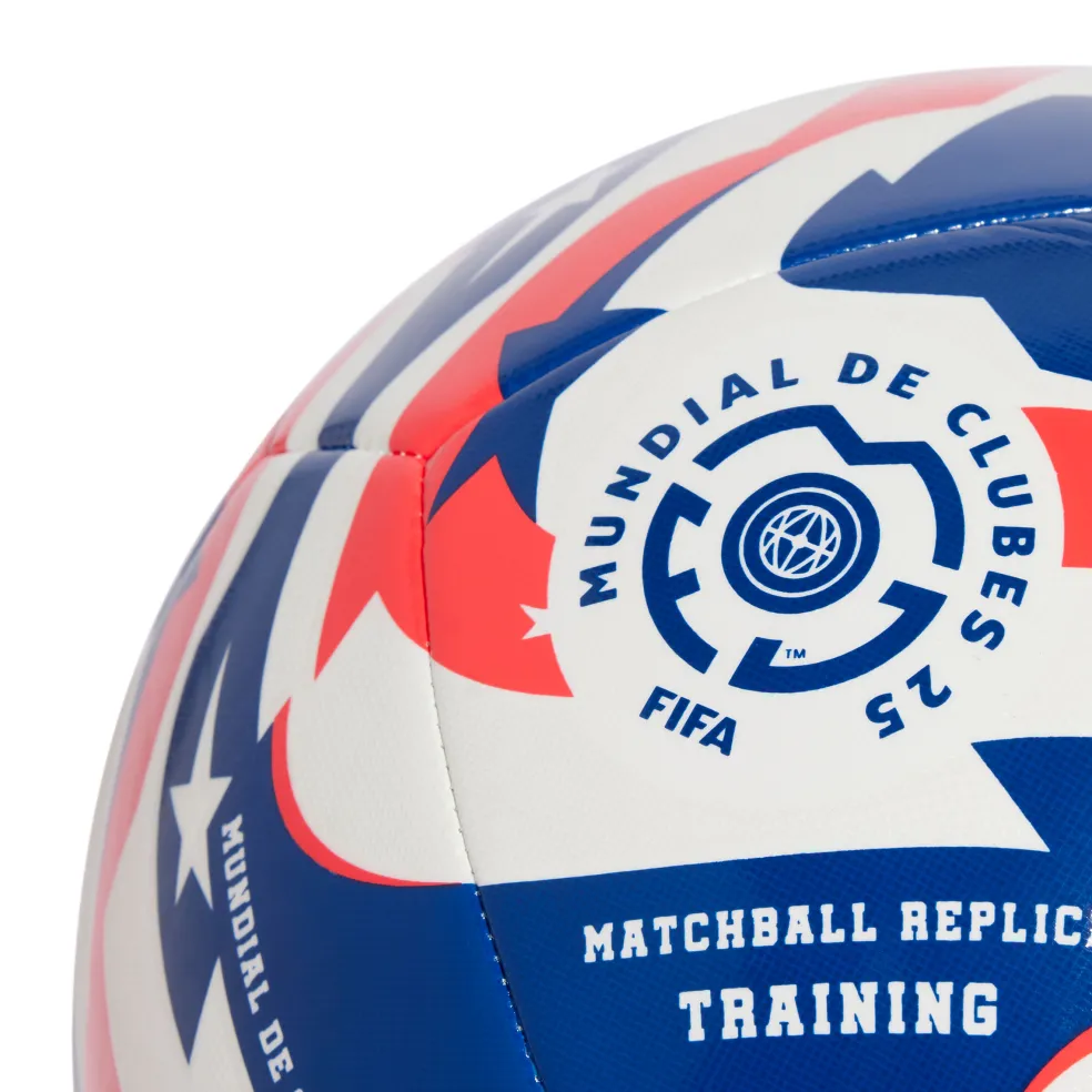 Adidas FIFA WK Clubs voetbal white power blue lucid red black