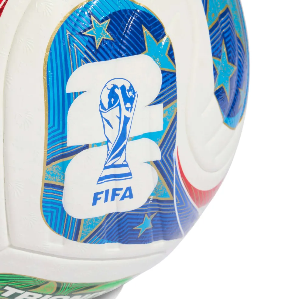 Adidas FIFA World Cup Trionda Pro voetbal white solar blue hi-res red flash lime 25 - 26