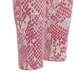 Adidas Future Icons Allover Print sportlegging junior  wonder quartz silver dawn preloved fuchsia