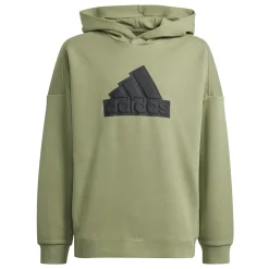 Adidas Future Icons Logo hoodie junior tent green black